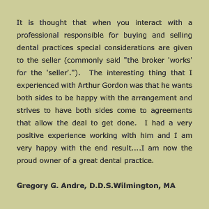 Buyer testimonial for Northeast Dental Counseling, LTD.